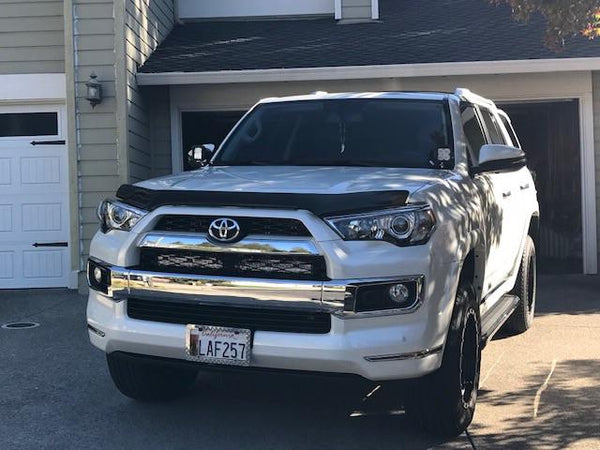 Cali Raised 2014 - 2024 Toyota 4Runner 32In Hidden Grille LED Light Bar Brackets - One Combo Beam w/ Bar