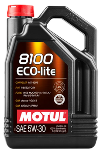 Motul 5L Synthetic Engine Oil 8100 5W30 ECO-LITE ( 4 Pack )