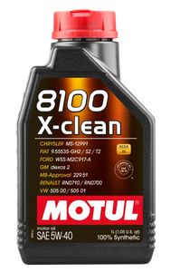 Motul 1L Synthetic Engine Oil 8100 5W40 X-CLEAN C3 ( 12 Pack )