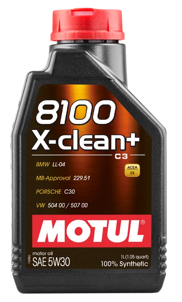 Motul 1L Synthetic Engine Oil 8100 5W30 X-CLEAN ( 12 Pack )