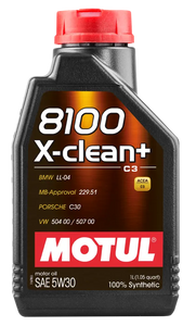 Motul 1L Synthetic Engine Oil 8100 5W30 X-CLEAN ( 12 Pack )