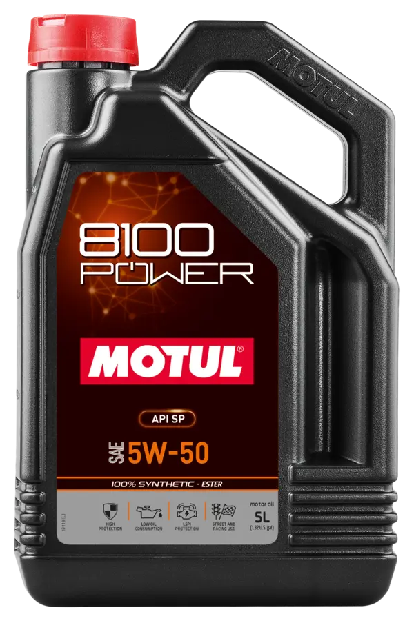 Motul 5L 8100 Power 5W50 ( 4 Pack )