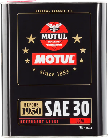 Motul Classic SAE 30 Oil - 2L ( 6 Pack )