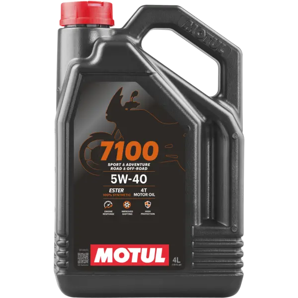Motul 4L 7100 Synthetic Motor Oil 5W40 4T ( 4 Pack )