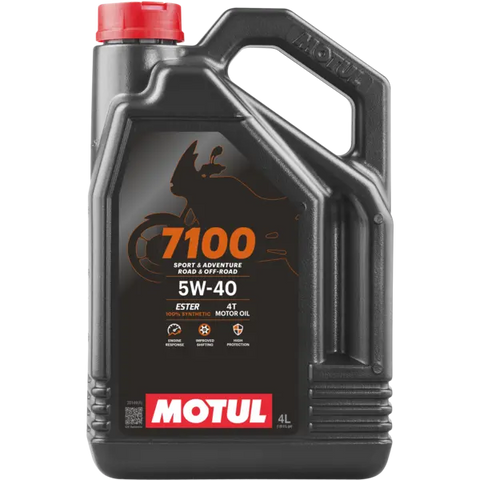Motul 4L 7100 Synthetic Motor Oil 5W40 4T ( 4 Pack )