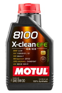 Motul 1L Synthetic Engine Oil 8100 X-CLEAN 5W30 ( 12 Pack )
