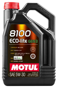 Motul 5L 8100 Eco-Lite Gen3 5W30 (4 Pack)