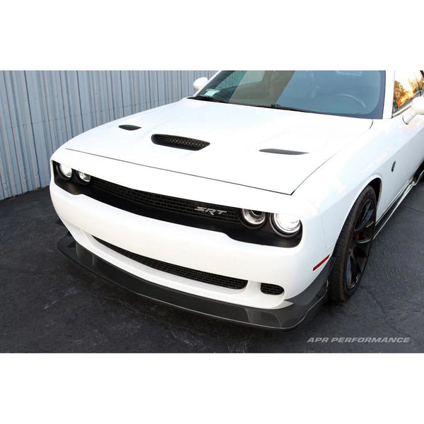 APR Carbon Fiber Dodge Challenger Hellcat Front Air Dam / Lip 2015-2023