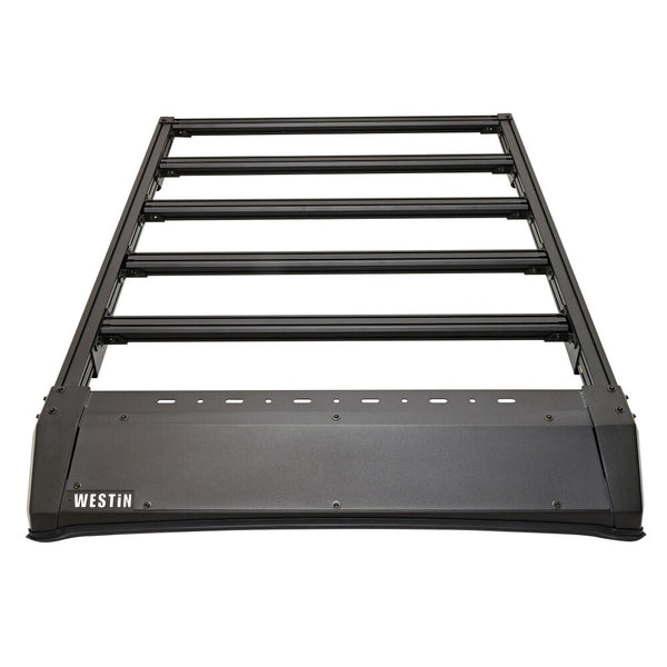 Westin 2024 + Toyota Tacoma Double Cab Mesa Roof Rack - Textured Black