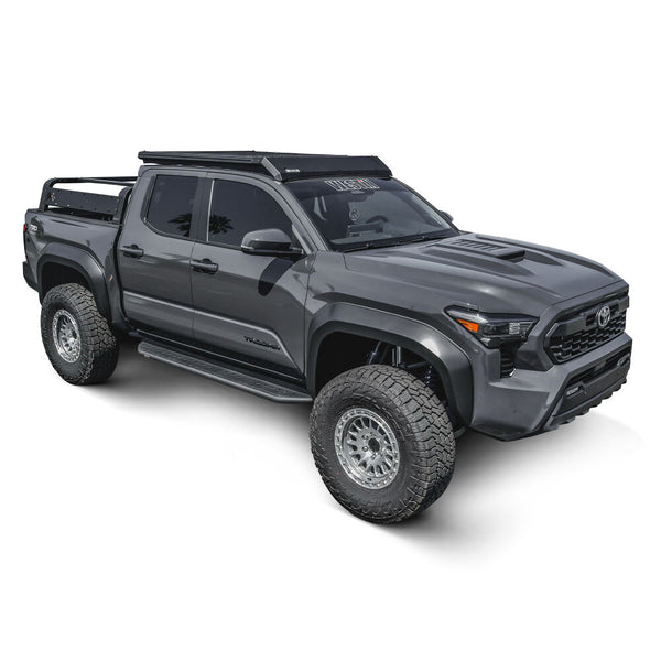Westin 2024 + Toyota Tacoma Double Cab Mesa Roof Rack - Textured Black