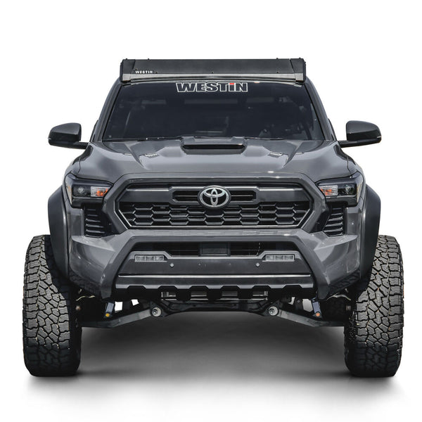 Westin 2024 + Toyota Tacoma Double Cab Mesa Roof Rack - Textured Black