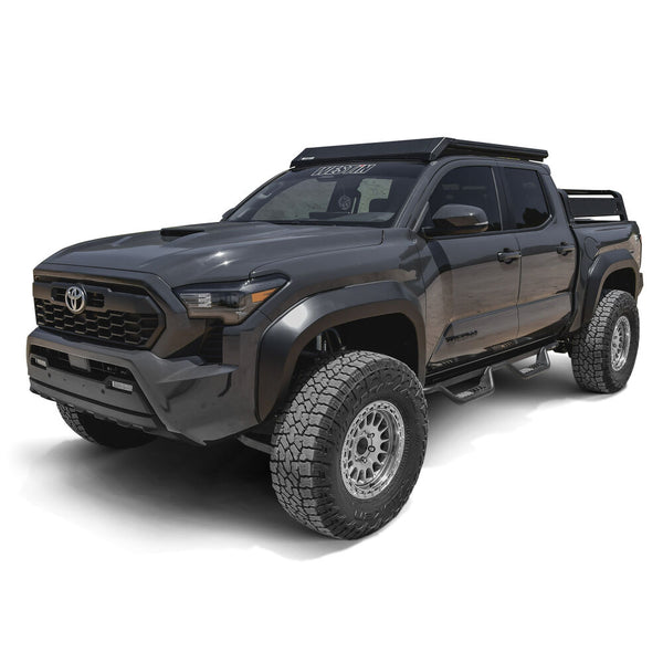 Westin 2024 + Toyota Tacoma Outlaw Drop Nerf Step Bars - Textured Black