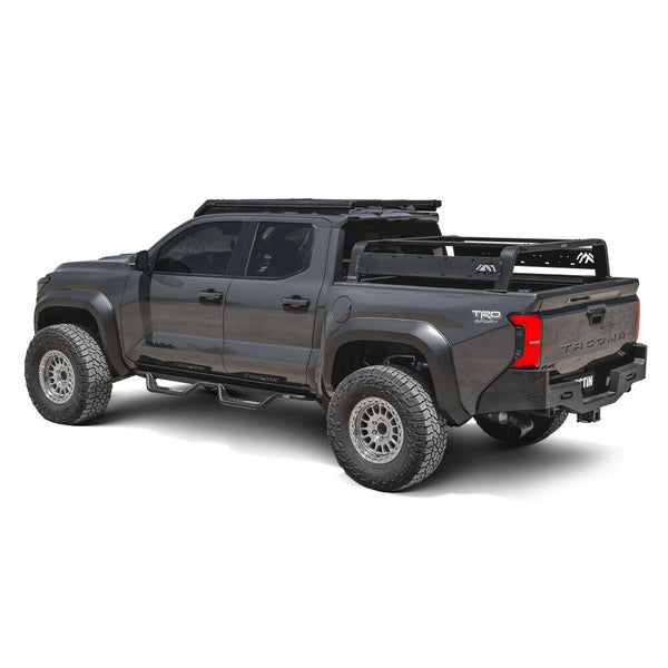 Westin 2024 + Toyota Tacoma Outlaw Drop Nerf Step Bars - Textured Black