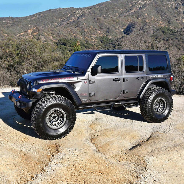Westin 2018 + Jeep Wrangler JL 4 Door Outlaw Nerf Step Bars
