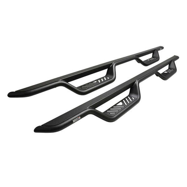 Westin 2019 - 2024 Chevrolet Silverado / GMC Sierra Crew Cab Outlaw Nerf Step Bars