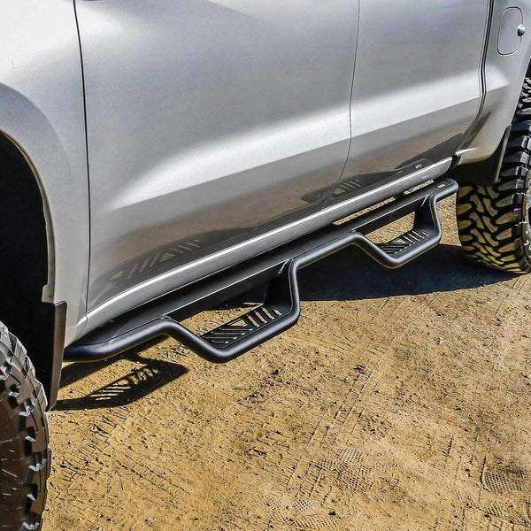 Westin 2019 - 2024 Chevrolet Silverado / GMC Sierra Crew Cab Outlaw Nerf Step Bars