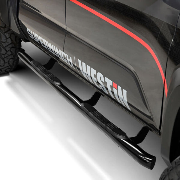 Westin 2024 + Toyota Tacoma E-Series 3 Nerf Step Bars - Black