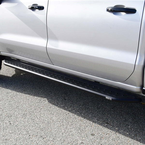 Westin 2019 - 2024 Chevrolet/GMC Silverado/Sierra 1500 / 2500 HD / 3500 HD Crew Cab Outlaw Nerf Step Bars