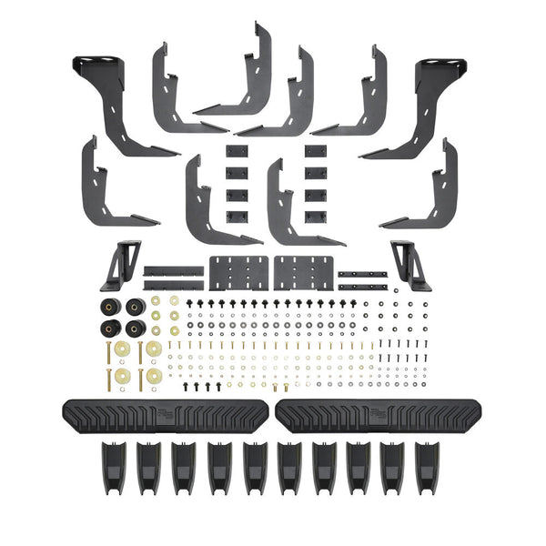 Westin 2020 - 2023 Chevy Silverado 2500 Crew Cab (6.5ft Bed) R5 M-Series XD W2W Nerf Bars - Textured Black