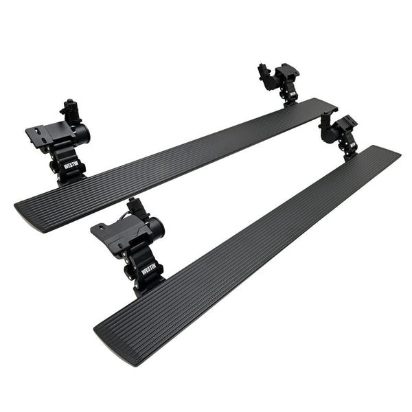 Westin 2024 + Toyota Tacoma Double Cab Pro-E Electric Running Boards - Textured Black