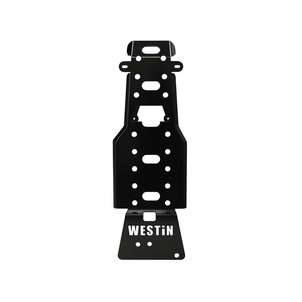 Westin 2007 - 2011 Jeep Wrangler Transmission Pan Skid Plate - Textured Black