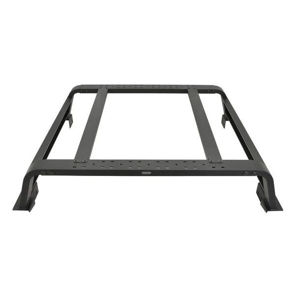 Westin 2021 + Jeep Gladiator Overland Cargo Rack - Textured Black