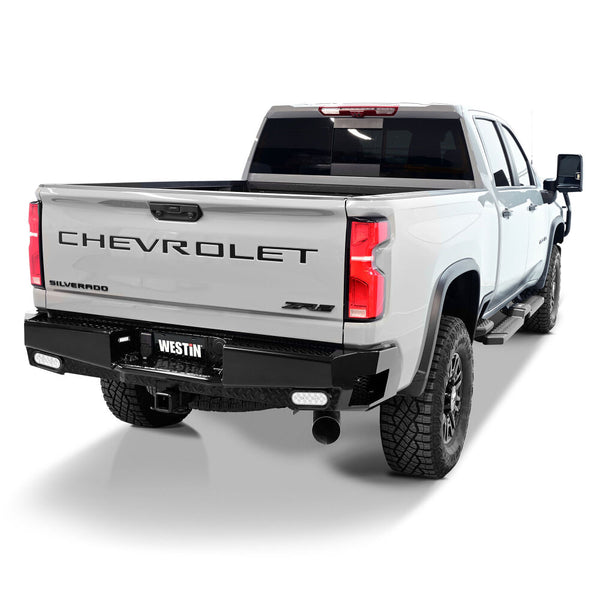 Westin 2019 + Chevy Silverado / GMC Sierra 1500 / 2500 / 3500 HDX Bandit Rear Bumper - Black
