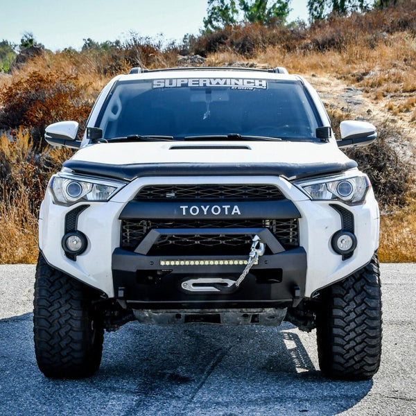 Westin 2014 - 2024 Toyota 4Runner Pro-Series Front Bumper w/Angular Bull Bar - Textured Black