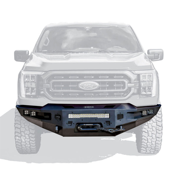 Westin 2021 - 2023 Ford F-150 (Excl. 2022+ Lightning EV) Pro-Series Front Bumper - Tex. Blk
