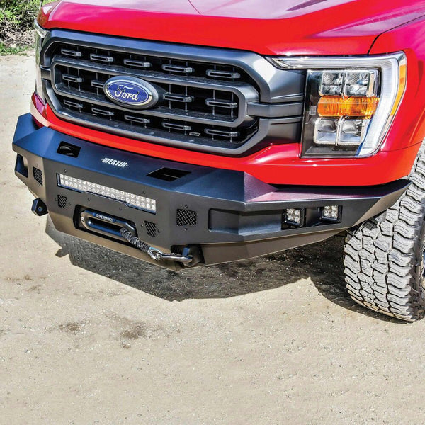 Westin 2021 - 2023 Ford F-150 (Excl. 2022+ Lightning EV) Pro-Series Front Bumper - Tex. Blk