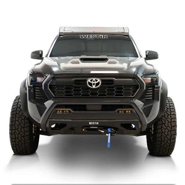 Westin 2024 + Toyota Tacoma Pro-Series Mid Width Front Bumper - Textured Black
