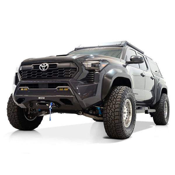 Westin 2024 + Toyota Tacoma Pro-Series Mid Width Front Bumper - Textured Black