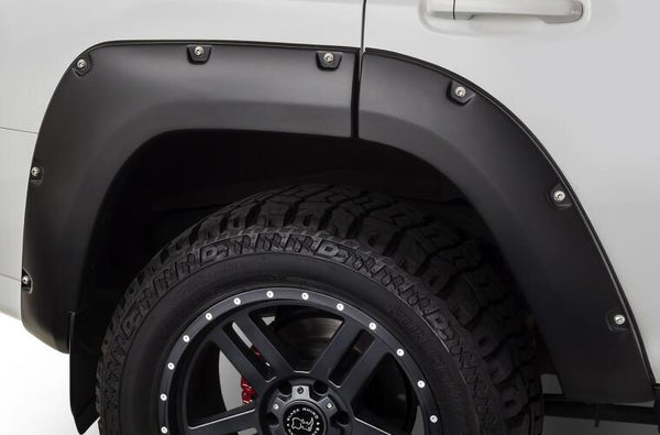 Bushwacker 2022 + Toyota Tundra Pocket Style Flares 4pc - Black