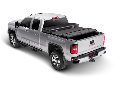 Extang 2017 - 2023 Ford F-250/F-350 Super Duty Long Bed (8ft) Solid Fold 2.0 Toolbox Tonneau Cover