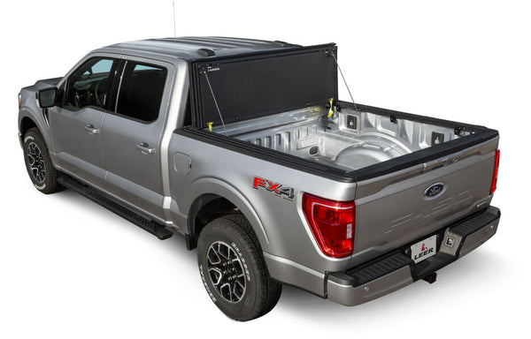 LEER 2004 - 2025 Ford F-150 HF350M 6Ft 6In Tonneau Cover - Folding Full Size Standard Bed