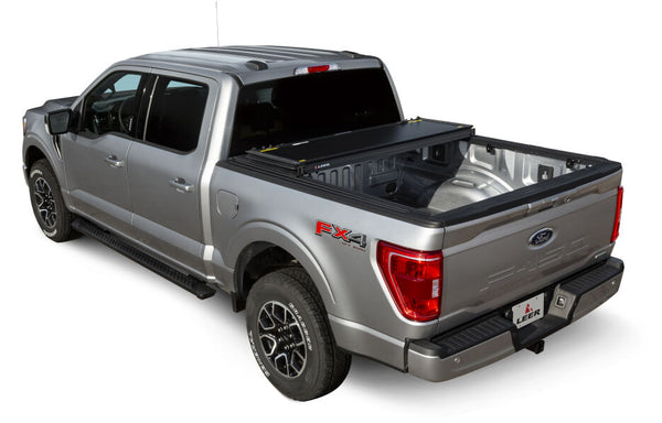 LEER 2004 - 2025 Ford F-150 HF350M 6Ft 6In Tonneau Cover - Folding Full Size Standard Bed