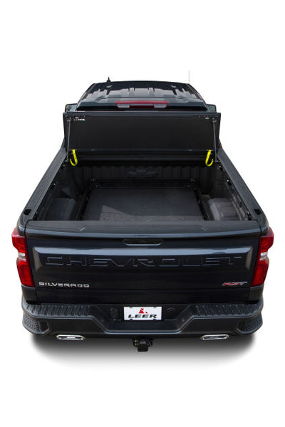 LEER 2019 - 2026 Silverado/Sierra 1500 HF650M 5Ft8In Tonneau Cover - Folding
