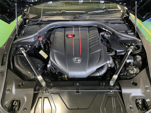 HKS 2020+ Toyota GR Supra MK5 Carbon Brace - Front Set