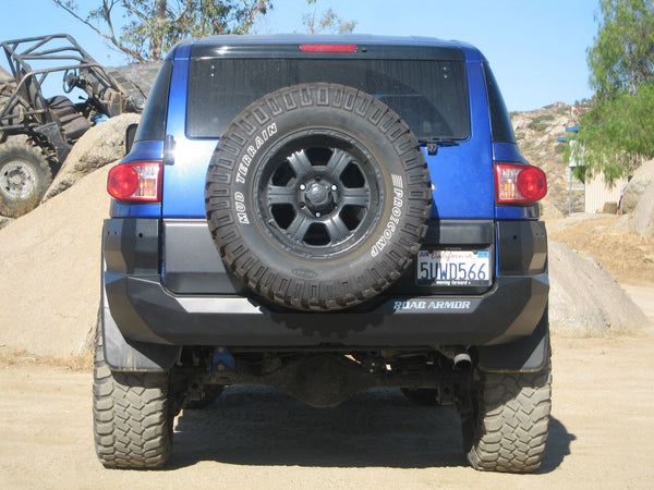 Road Armor 2006 - 2014 Toyota FJ Cruiser Stealth Rear Non-Winch Bumper - Tex Blk