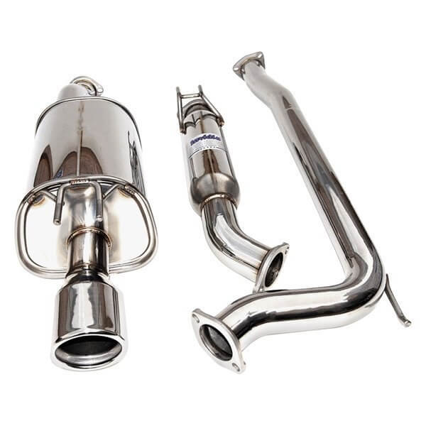 Invidia 2006 - 2011 Civic Si 2dr ONLY Q300 Rolled Stainless Steel Tip Exhaust