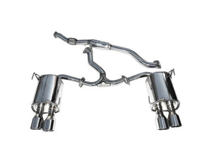 Invidia 2011 - 2021 STI/WRX Sedan Only 76mm Q300 Stainless Steel Tip Cat-back Exhaust