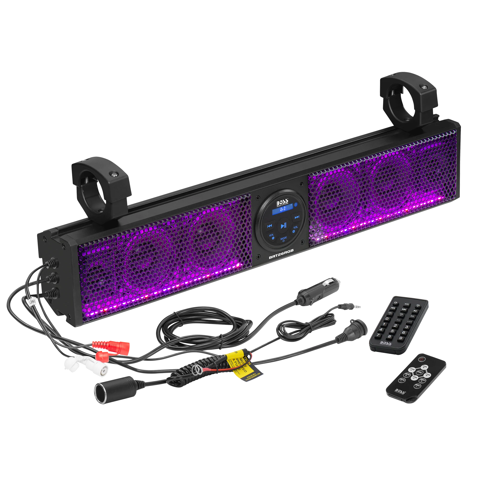 Boss Audio Systems ATV UTV 26in Sound Bar System w/ RGB Illumination