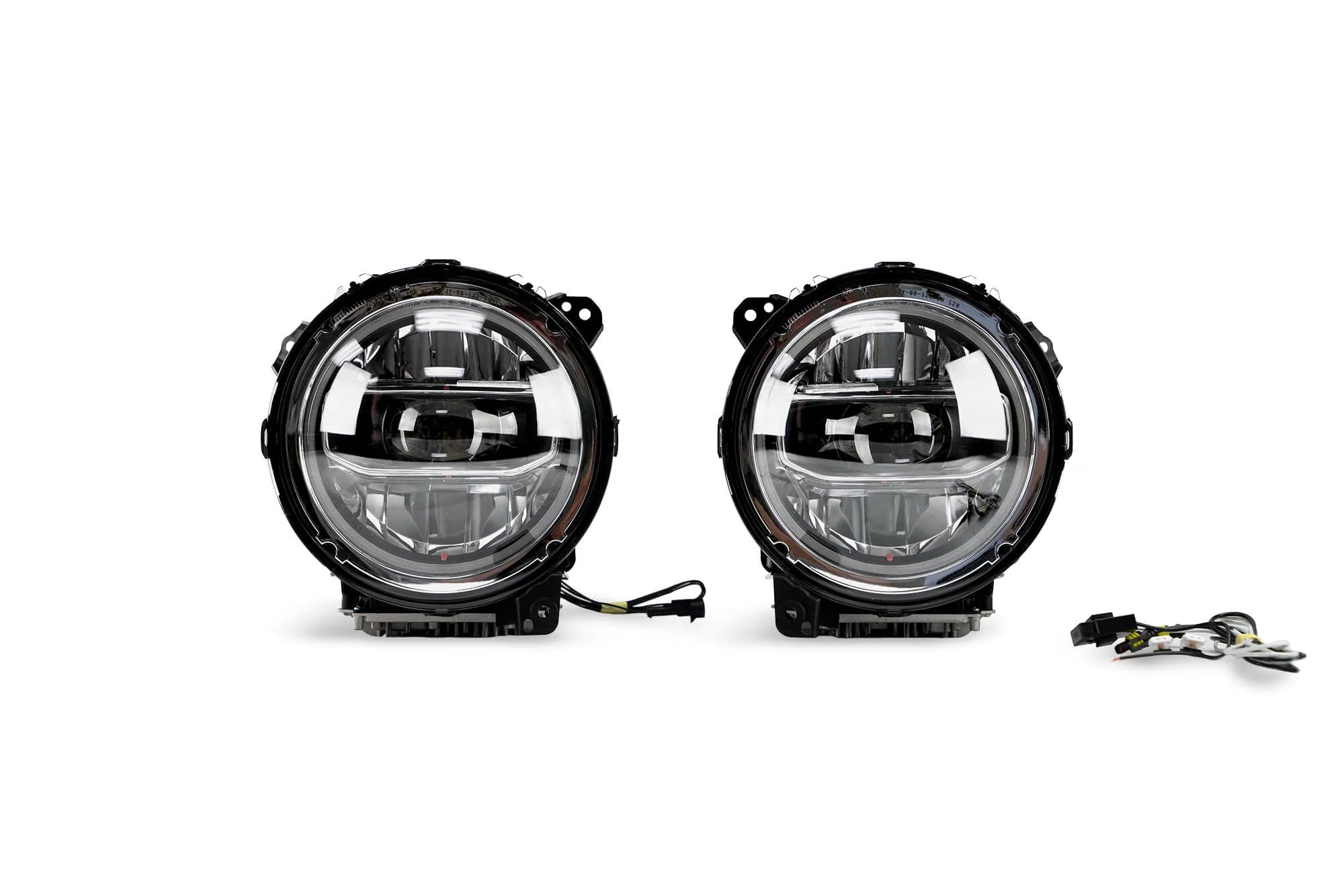 DV8 Offroad 2018+ Jeep Wrangler JL/ 2020 + Gladiator JT LED Projector Headlights