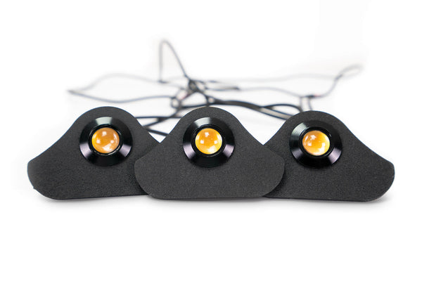 DV8 Offroad 2018+ Jeep Wrangler JL Grill Amber Marker Lights