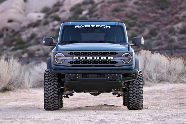 Fabtech 2021 + Ford Bronco Bilstein 3in UCA Kit w/Uniballs & Shock Spacers