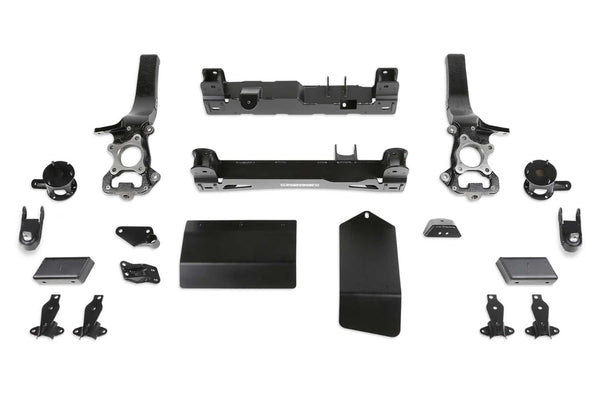 Fabtech 2021 - 2024 Ford Bronco 4Door 5in Lift Kit w/ Shock Spacers (Use w/ Bilstein Factory Shocks)