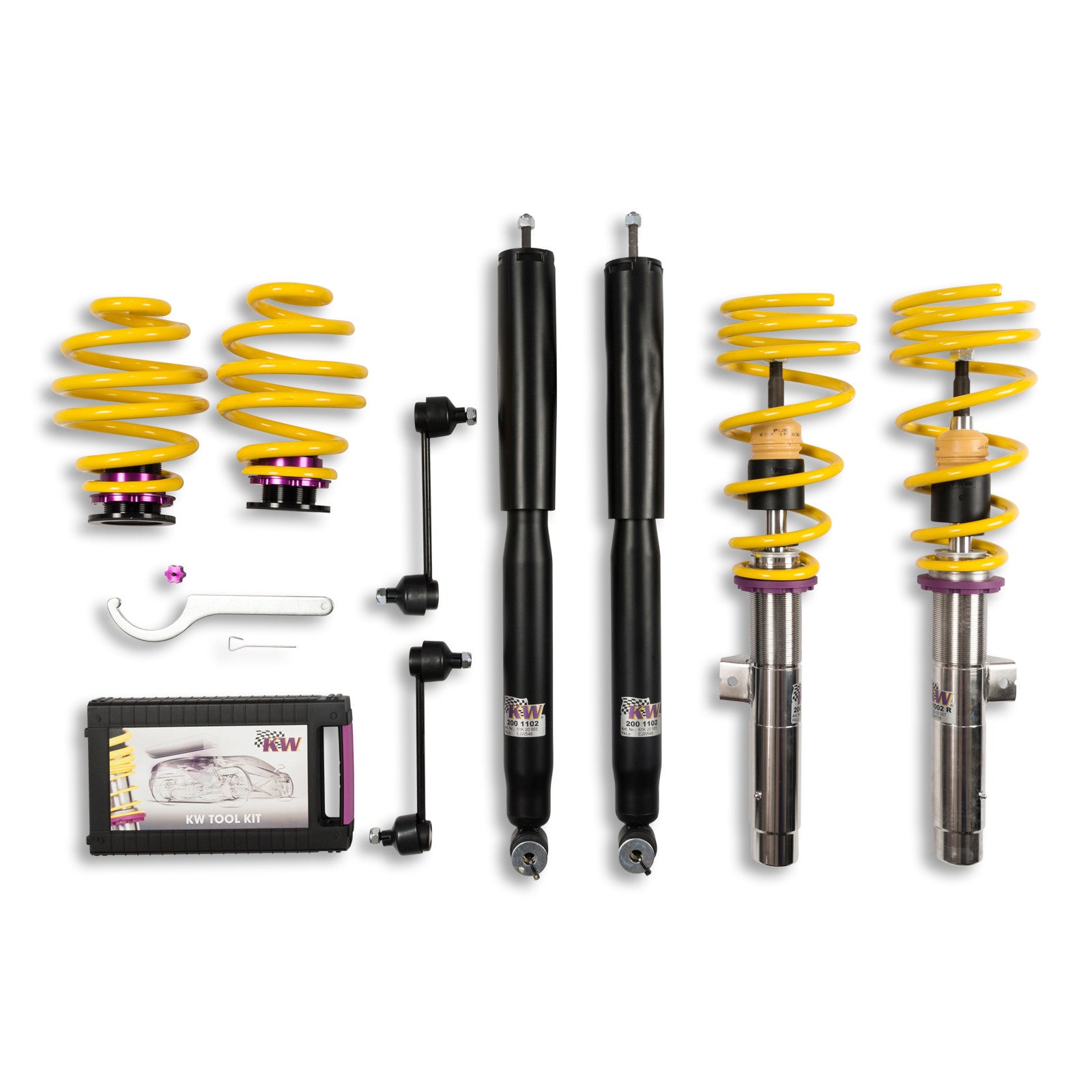 KW Coilover Kit V1 BMW 2000 - 2006 M3 E46 Coupe Convertible