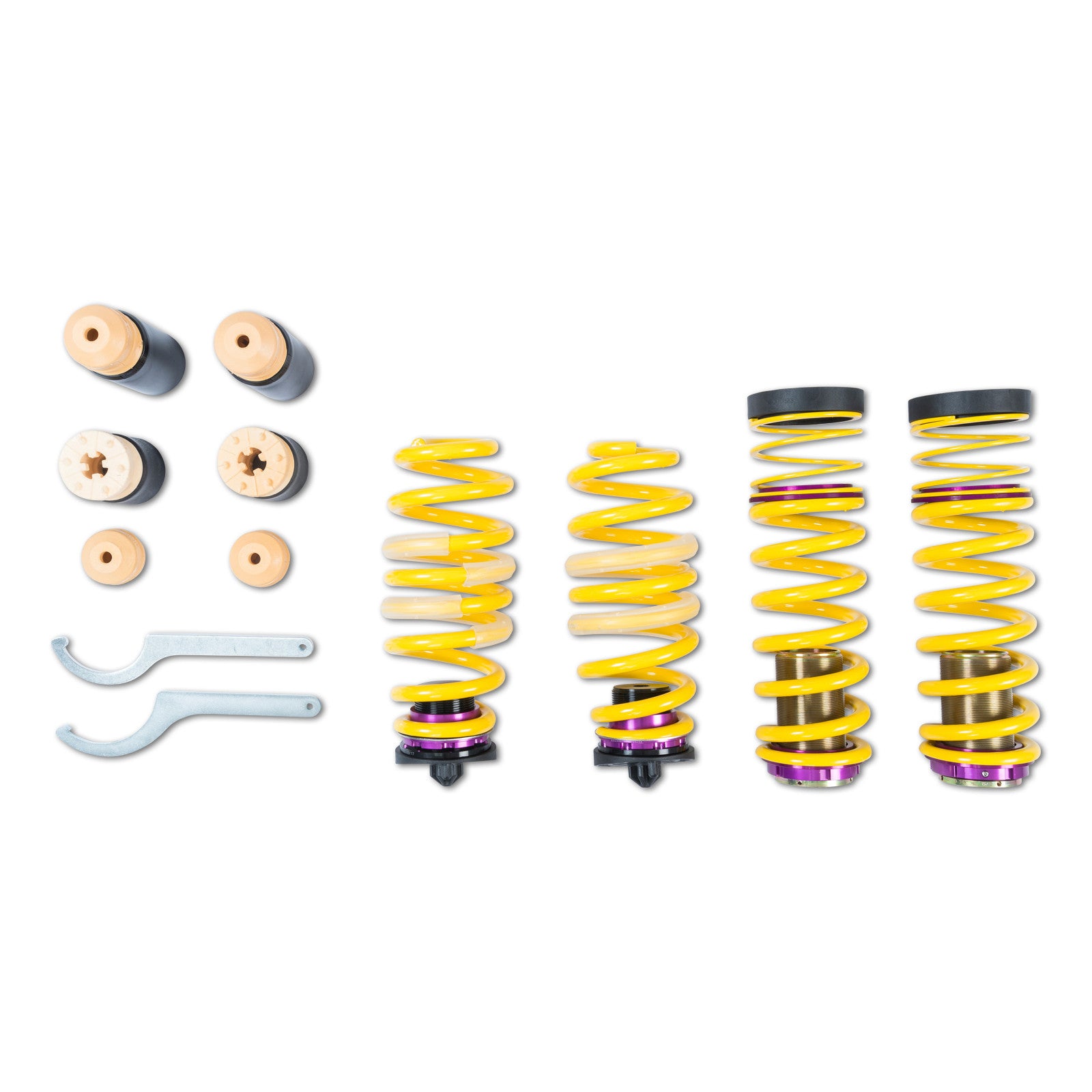 KW H.A.S. Coilover Spring Kit - 2017+ Audi A4 / S4 Quattro (B9) / 2018 + A5 / S5 AWD w/o Electronic Dampers (50mm)