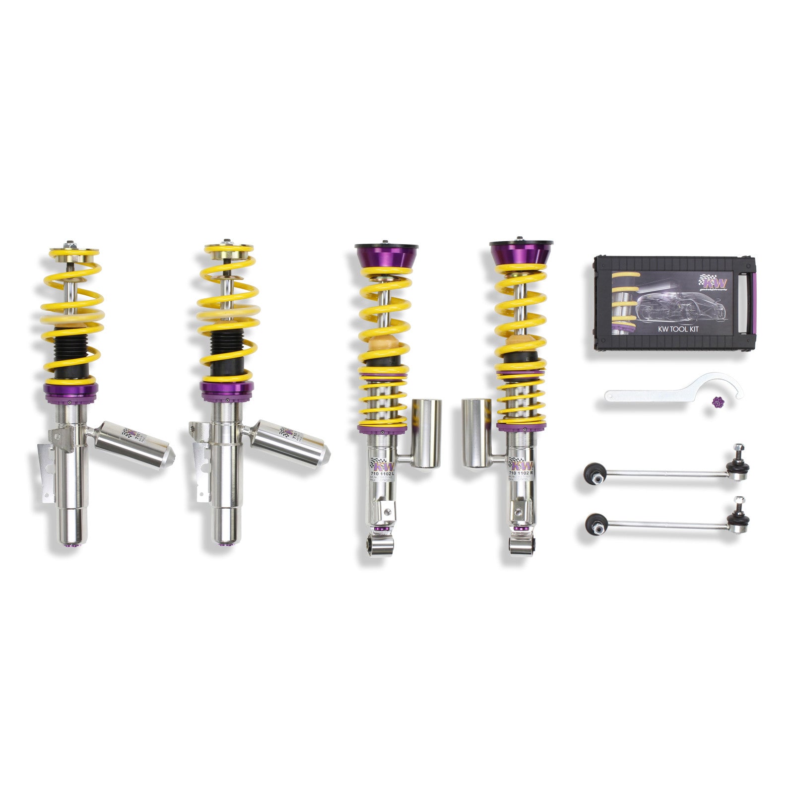 KW Coilover Kit V3 1999 - 2005 Porsche 911 (996) Carrera 4 / 4S Turbo