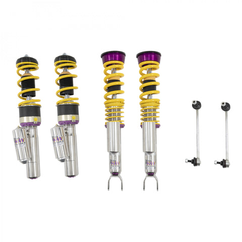 KW HLS Hydraulic Lift System Coilovers - 2007 - 2013 Porsche 911 ( 997 ) Turbo Coupe